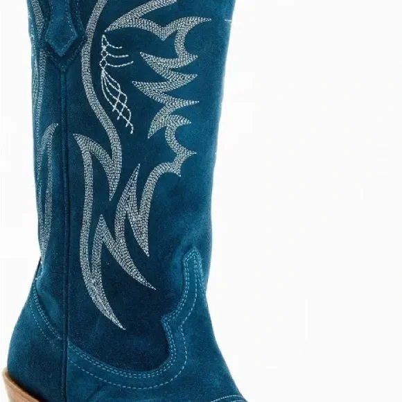 Idyllwind turquoise suede cowgirl boots - Picture 3 of 6